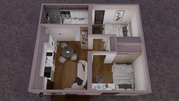 Daisy 3D plan