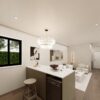 Orchid kitchen & living