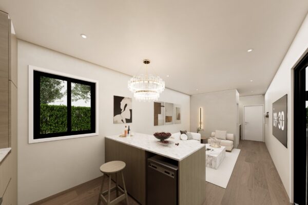 Orchid kitchen & living