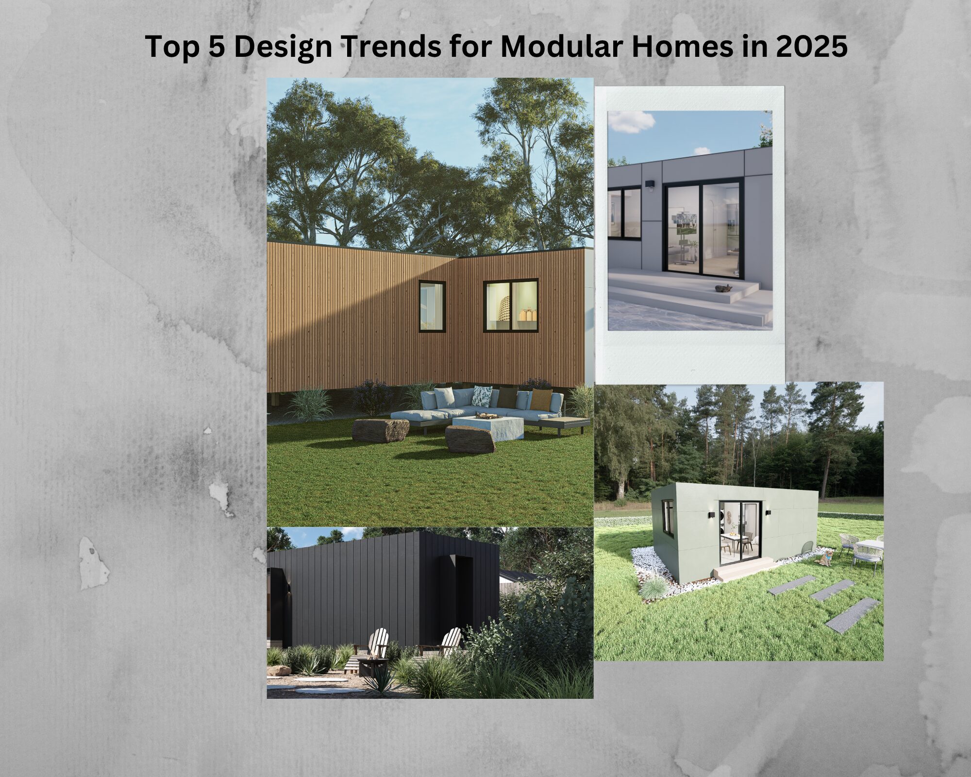 Top 5 Design Trends for Modular Homes in 2025
